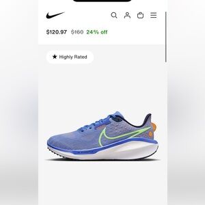 Nike Vomero 17
Women's Road Running Shoes